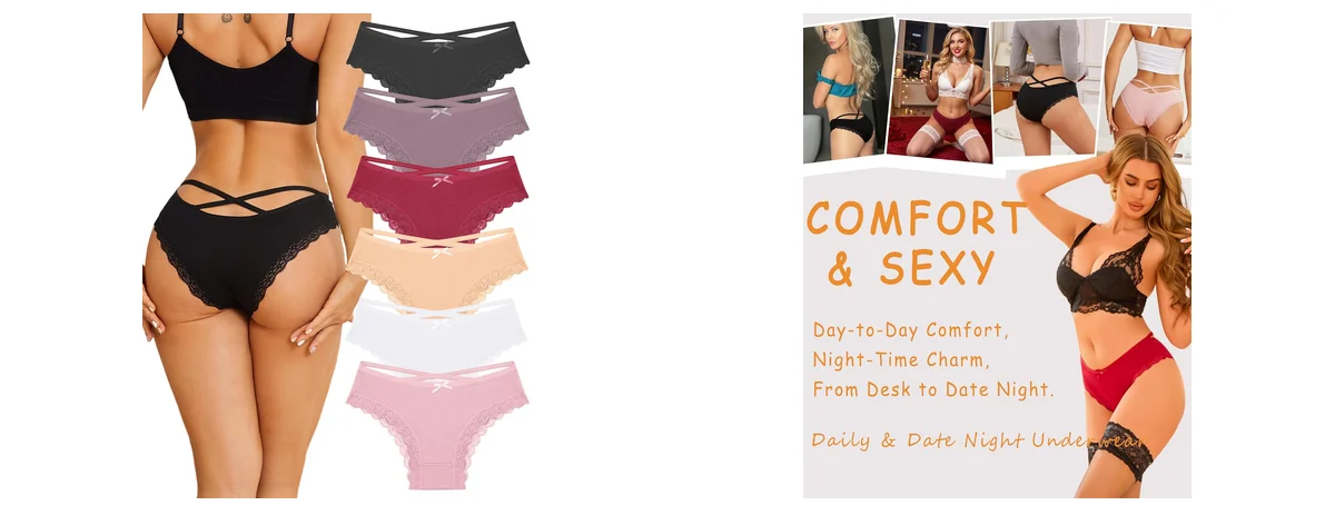 ALL OF ME Women Cotton Underwear Sexy images