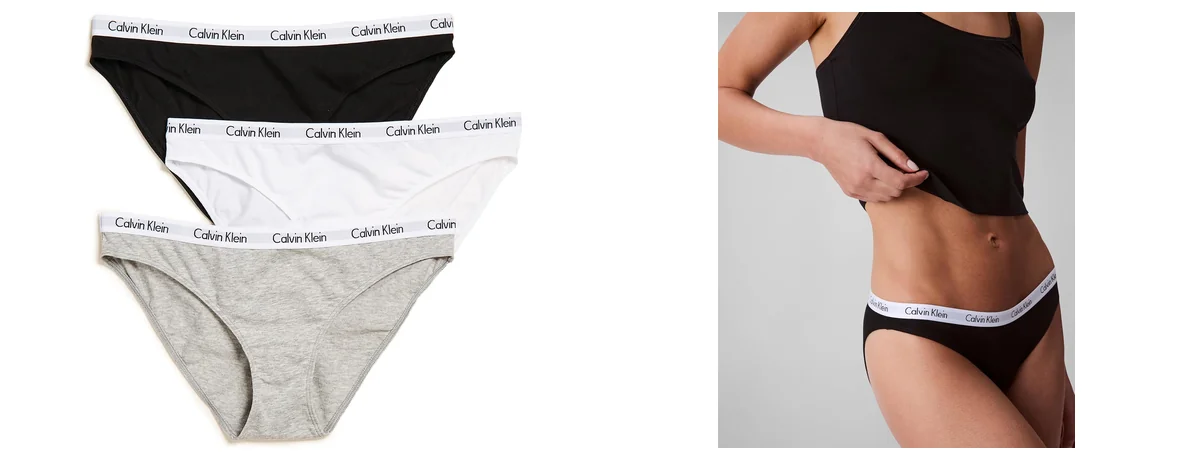Calvin Klein Women's Carousel Logo Cotton Stretch images