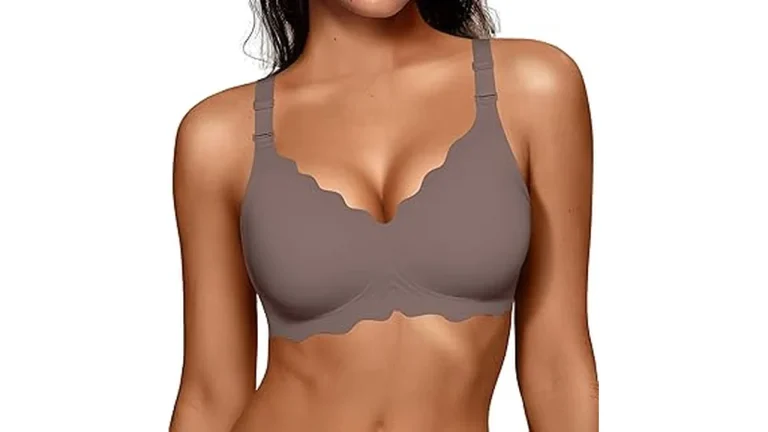 The image shows comfortable, supportive bras designed for excellent back fat coverage and smooth silhouettes.