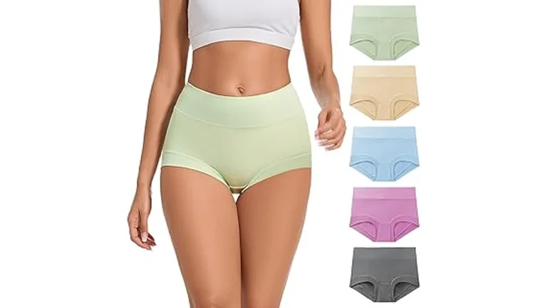 The image shows a variety of comfortable and supportive panties designed for plus-size figures.