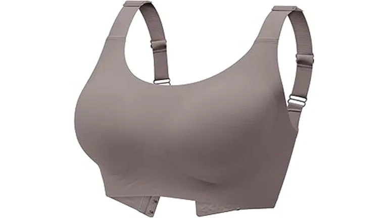 This image shows a selection of comfortable, supportive bras suitable for heavy busts.