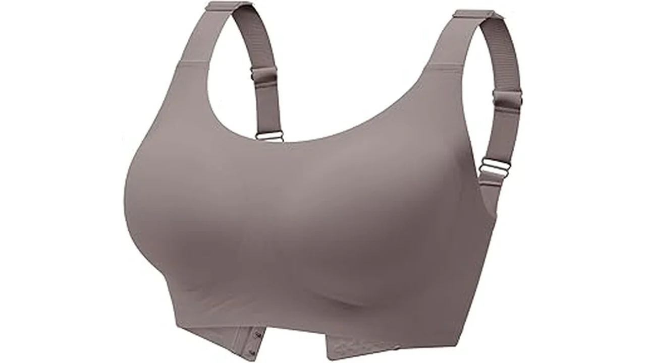 This image shows a selection of comfortable, supportive bras suitable for heavy busts.