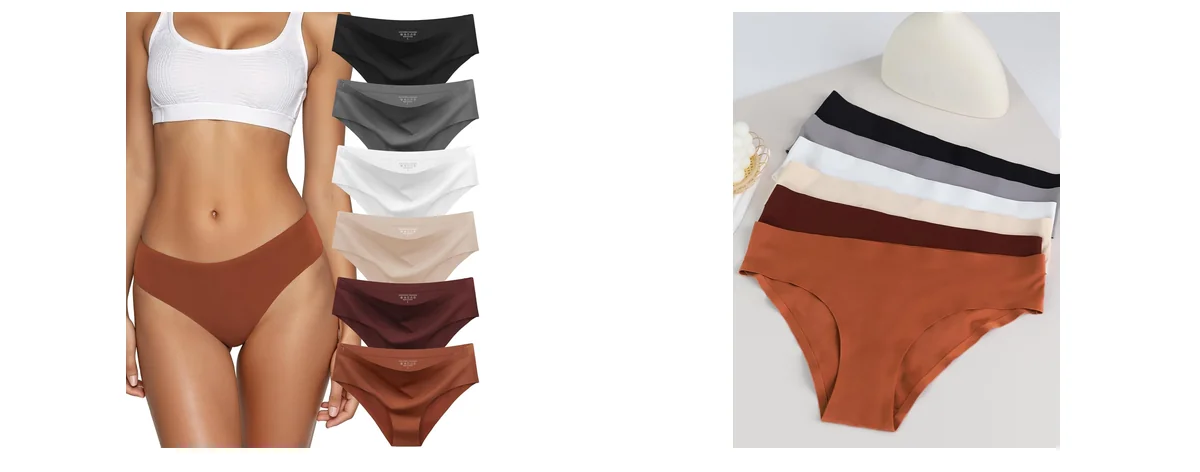 Seamless Underwear for Women No Show Hipster images