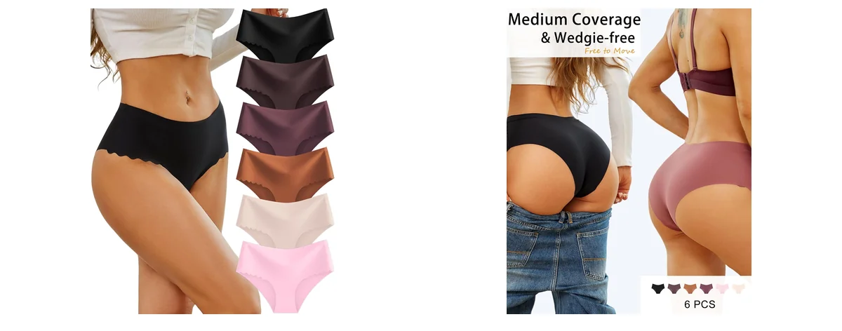 Sth Big High Waisted Seamless Underwear for images