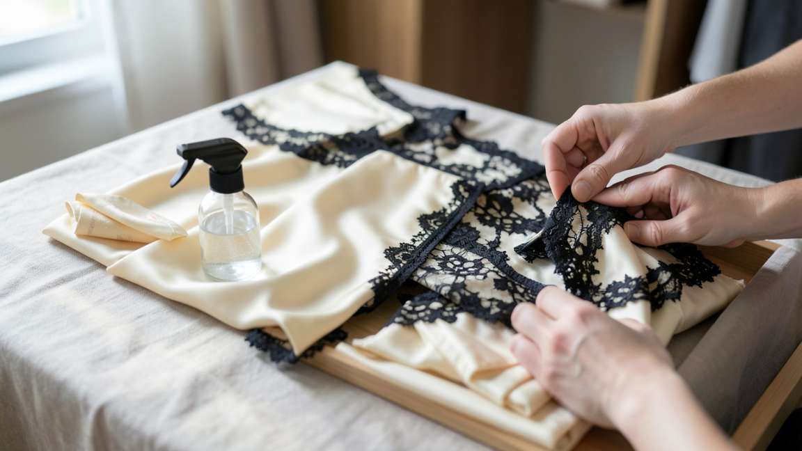 Caring for Silk and Lace Pieces