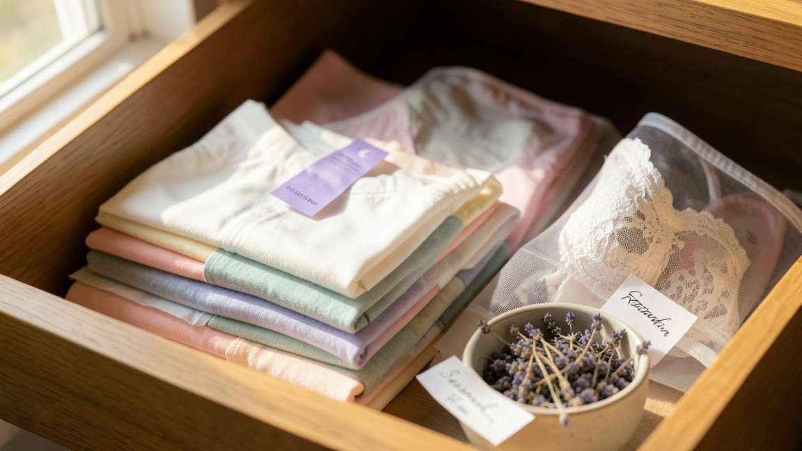 How to Prepare Innerwear for Long-Term Storage