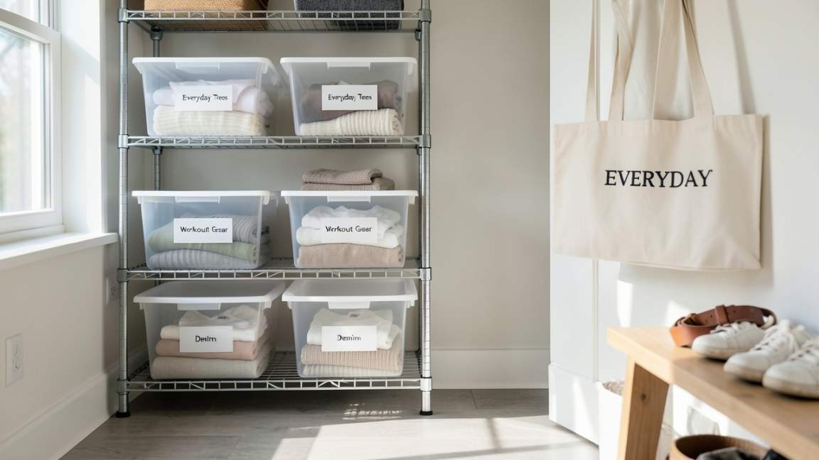 Labeled Storage Bins: A Complete Guide for Everyday Wear