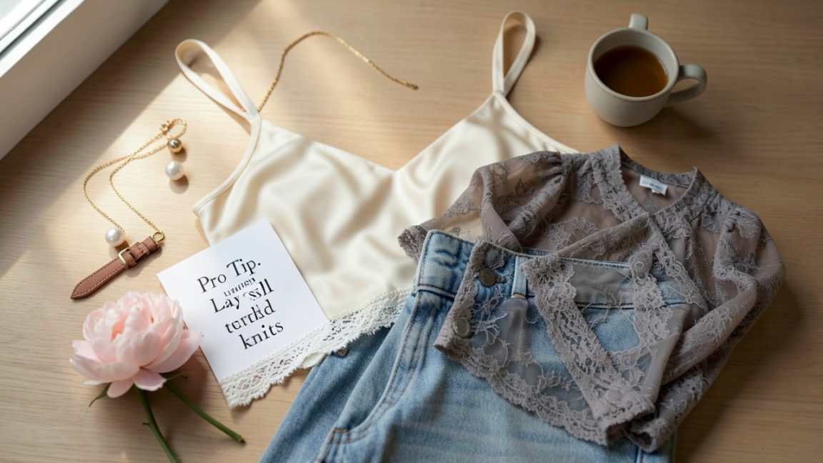Pro Tips for Wearing Silk and Lace Pieces