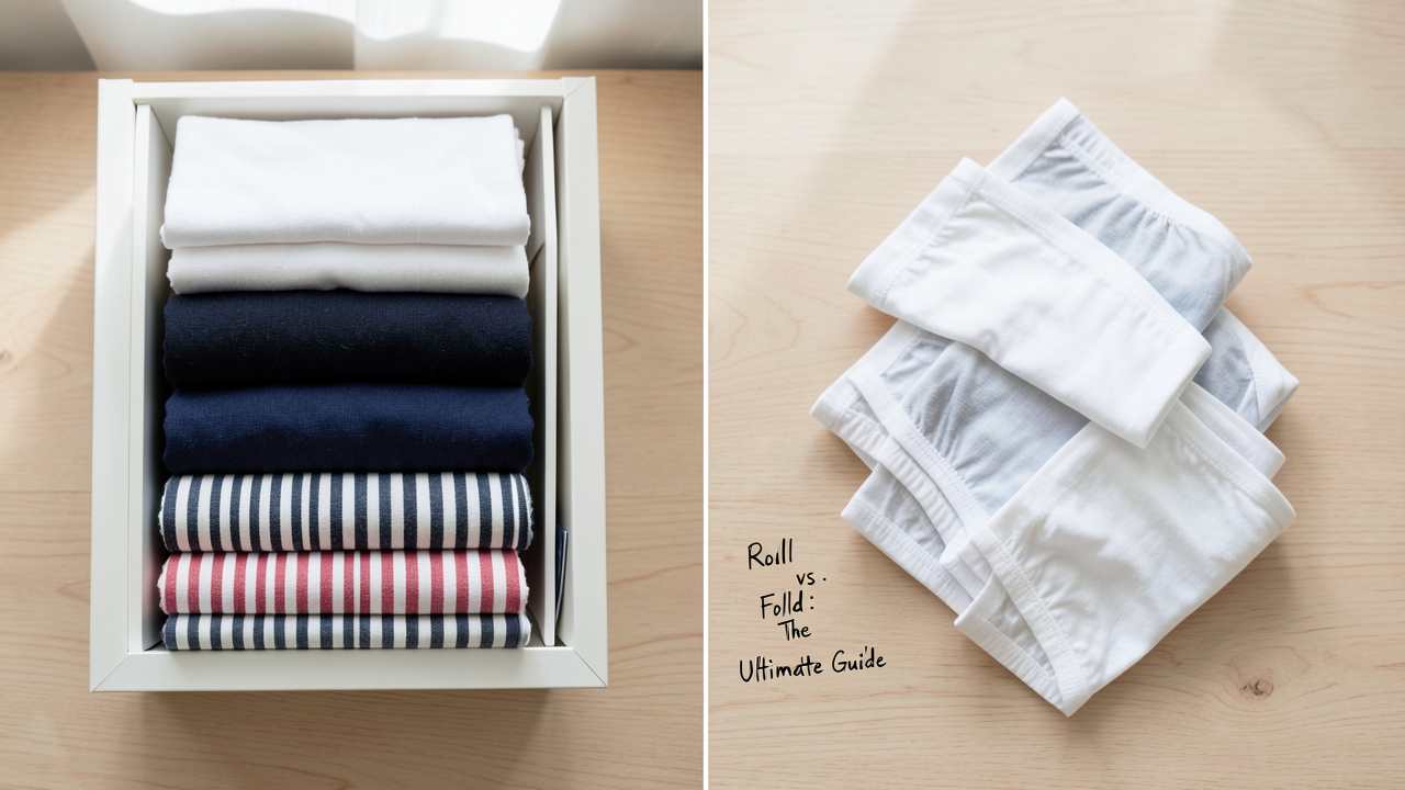Rolling Versus Folding Underwear: A Complete Guide Today