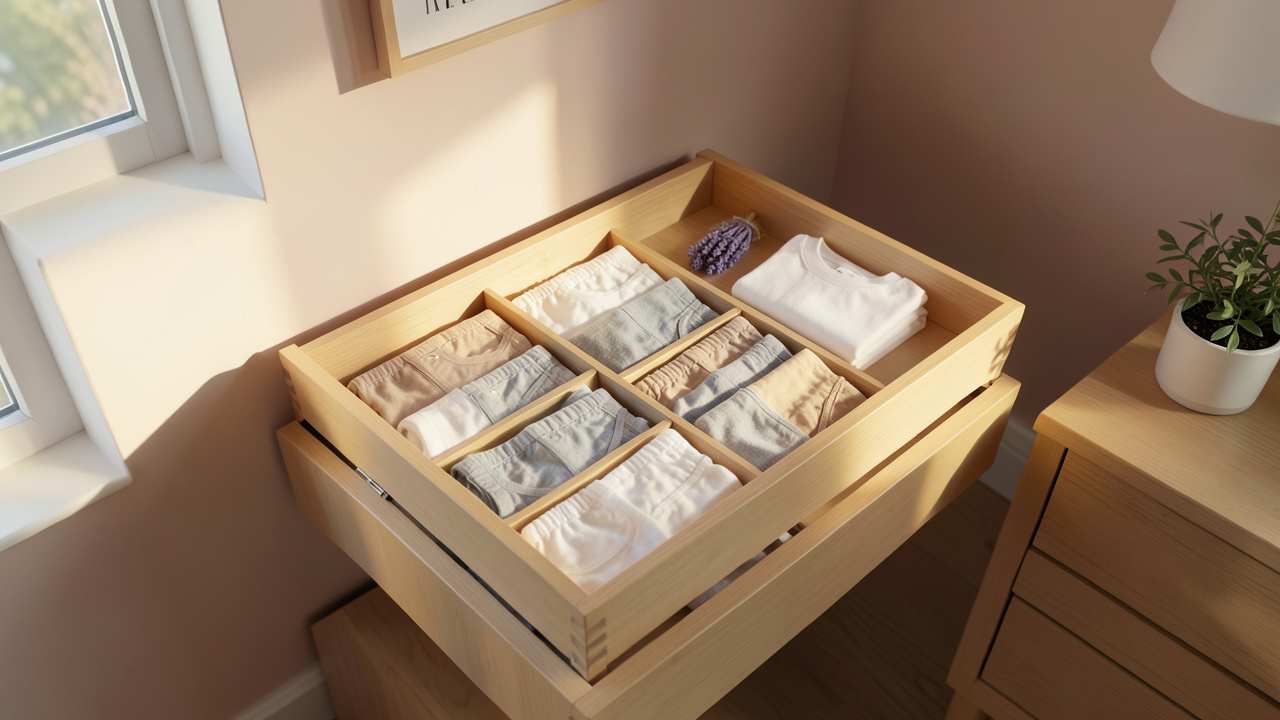 Step-by-Step Process to Organize Your Underwear Drawer