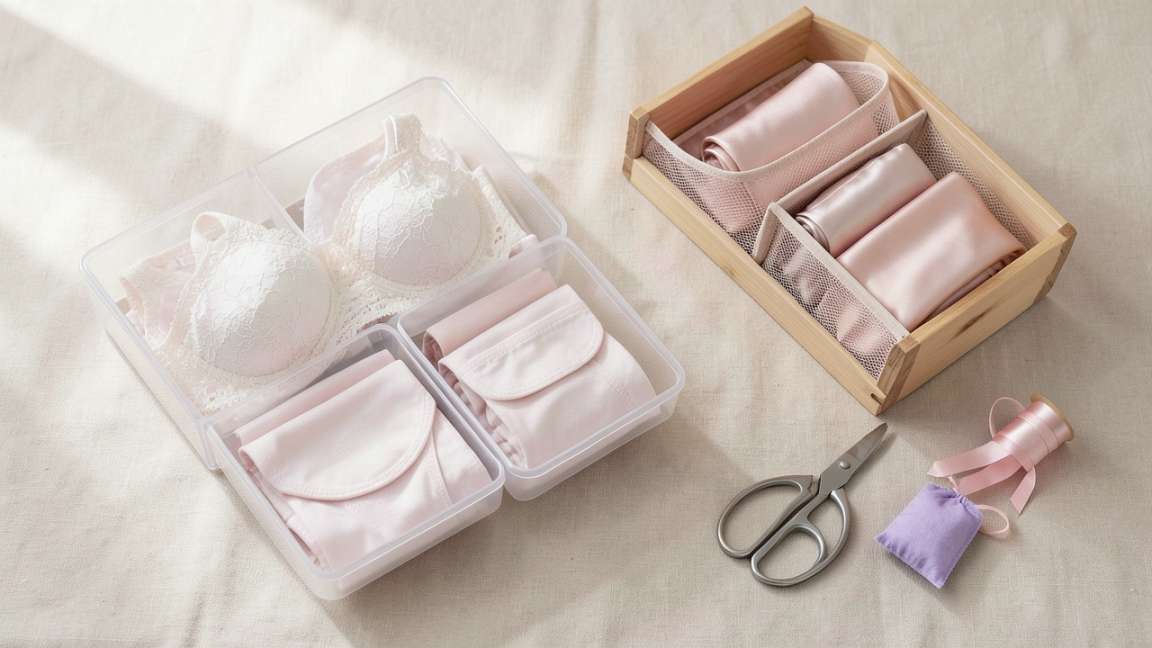 Tools and Materials That Make Innerwear Storage Easier