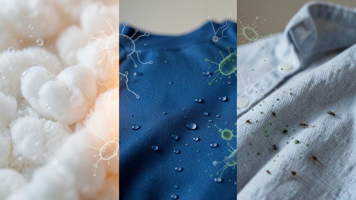Types of Fabrics and Their Susceptibility to Odor