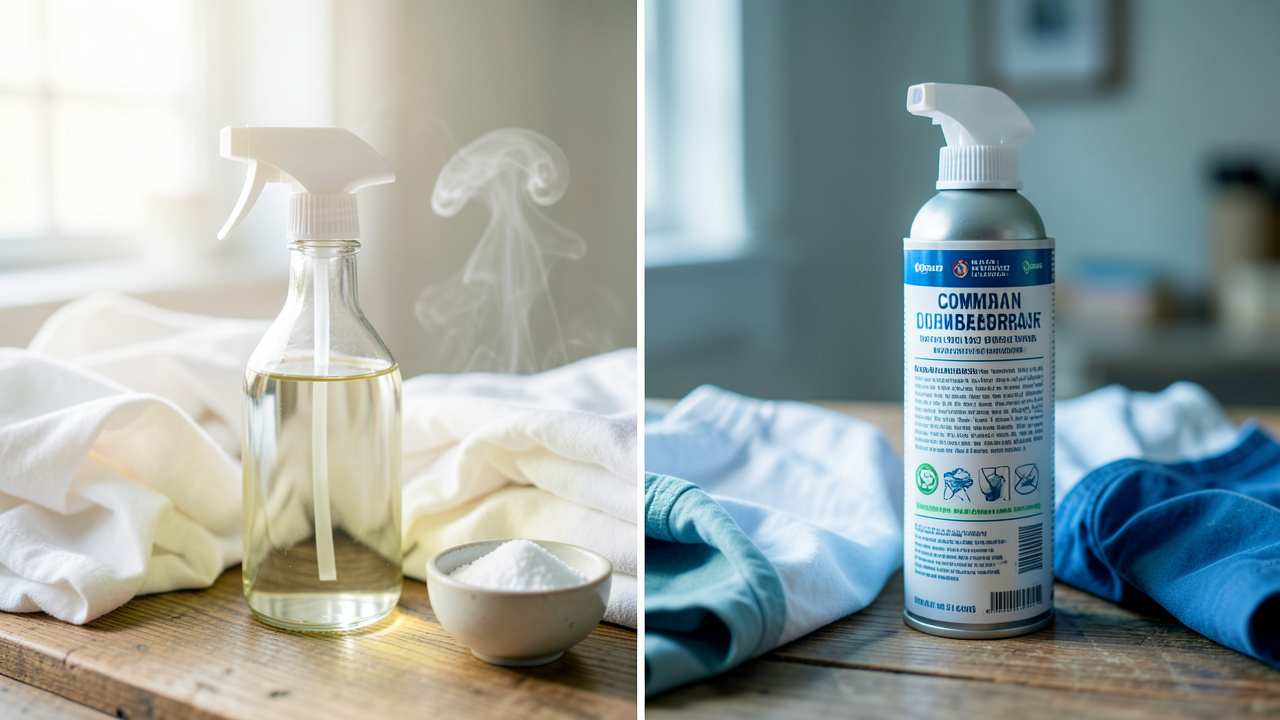 Vinegar Rinse vs Commercial Odor Removers