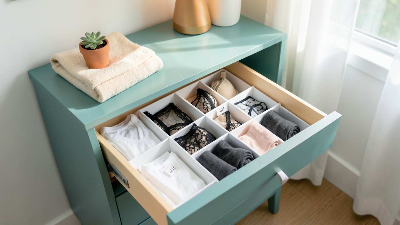 What to Look for in an Underwear Organizer for Small Apartments
